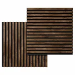 Акустические стеновые панели Cosca Decor, войлок, ДУБ СТАРИННЫЙ НАТУРАЛЬНЫЙ (600х600 мм)