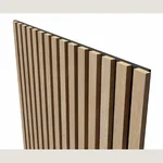 Акустические стеновые панели Cosca Decor, войлок, ЯСЕНЬ ТИРАМИСУ (600х600 мм)
