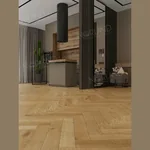 Ламинат NORLAND Herringbone Elegant Strong Дуб Хайнан LF304-09 (600х100х12 мм)