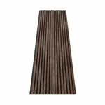 Акустические стеновые панели Cosca Decor, войлок черный, ДУБ БАРОН ТЕМНЫЙ (2750х600 мм)