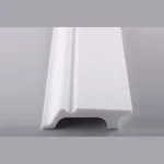 Плинтус из дюрополимера Cosca Decor PX001, 78х21x2000, экополимер