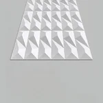 Декоративная панель Alpine Walls Geometrium ECOGR0206W (1200х600х25мм)