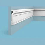 Декоративный молдинг для стен Cosca Decor MX045, 91х27x2000, экополимер