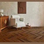 Каменный ламинат SPC ABERHOF Chevron 8112 Azincourt Walnut