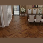 Ламинат NORLAND Herringbone Elegant Strong Орех Кипр LF304-19 (600х100х12 мм)