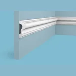 Декоративный молдинг для стен Cosca Decor MX044, 60х26x2000, экополимер