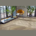 Виниловый SPC ламинат AQUAFLOOR Space Parquet Light (Click) AF4505PQL (610x122x4.5 мм)
