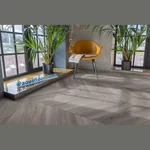 Виниловый ламинат AQUAFLOOR Parquet Chevron Glue AF2553PGCh (553,7x130,5x2,5 мм)