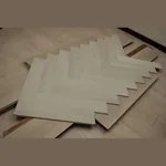 Плитка ПВХ клеевая EVOFLOOR Parquet Glue - Whiteford (Уайтфорд)
