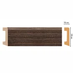 Плинтус напольный DECOMASTER D234-81ДМ (58*16*2400мм)