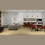 Каменный SPC ламинат Damy Floor Family 0030-2 Дуб Латте (1220х180х4)