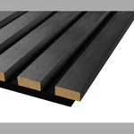 Акустические стеновые панели Cosca Decor, войлок черный, ДУБ ГРАФИТ (2750х600 мм)