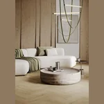 Кварцевый SPC ламинат Home Expert Parquet Design Дуб Капучино 44-5014-5 (400х100х4,5мм)