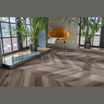 Виниловый ламинат AQUAFLOOR Parquet Chevron Glue AF2554PGCh (553,7x130,5x2,5 мм)