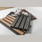 Стеновая реечная панель из ДПК CM WALL Стоун Грэй (219х26х3000мм)