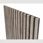 Акустические стеновые панели Cosca Decor, войлок черный, ДУБ ДЫМЧАТЫЙ (2750х600 мм)