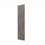 Акустические стеновые панели Cosca Decor, войлок черный, ДУБ ДЫМЧАТЫЙ (2750х600 мм)