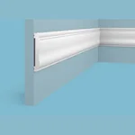 Декоративный молдинг для стен Cosca Decor MX033, 76х14x2000, экополимер