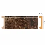 Плинтус напольный DECOMASTER D235-713/20ДМ (80*17*2400мм)