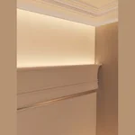 Декоративный молдинг для стен Cosca Decor MX029, 85х14x2000, экополимер