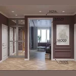 Декоративный молдинг для стен Cosca Decor MX029, 85х14x2000, экополимер