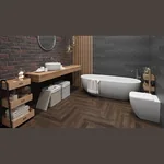 Кварцвиниловая клеевая плитка Alpine Floor Parquet LVT Дуб Альферац ЕСО 16-22