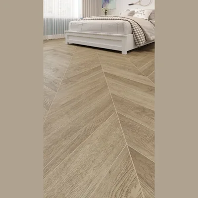 Кварцвиниловая клеевая плитка Alpine Floor CHEVRON ALPINE LVT Дуб Ваниль Селект ECO 20-2 — Упаковка (1.973м2)