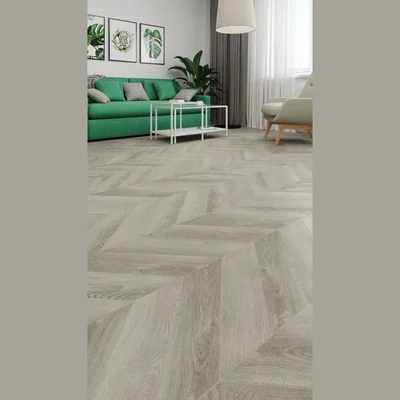 Кварцвиниловая клеевая плитка Alpine Floor CHEVRON ALPINE LVT Дуб Фантазия ECO 20-1 — Упаковка (1.973м2)