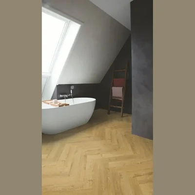 Плитка ПВХ Quick Step Vinyl Flex Pristine Дуб жемчужный натуральный SGHBC20335 (740x129x2,5 мм)