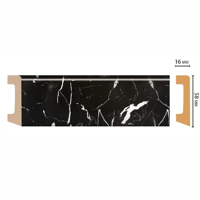 Плинтус напольный DECOMASTER D234-78ДМ (58*16*2400мм)