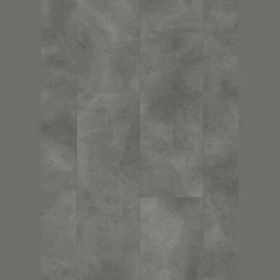 Плитка ПВХ Clix Floor TILES CXTI40197 Бетон средне-серый шлифованный (1300х320х4,2мм) — Упаковка (2.080м2)