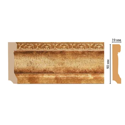 Плинтус напольный DECOMASTER 166-126 (90*19*2400мм)