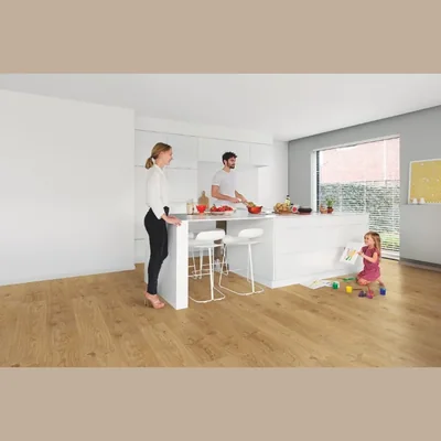 Плитка ПВХ Quick Step Balance Clik Дуб коттедж натуральный BACL 40025 — Упаковка (2,105м2)