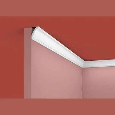 Потолочный плинтус Cosca Decor KX030, 30х20x2000, экополимер