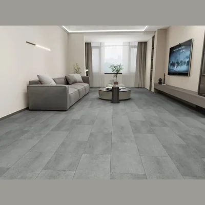 Каменный SPC ламинат ICON Marble Бетон Колдер/Concrete Calder ML-70 (610х305х4,5+1,5 мм)