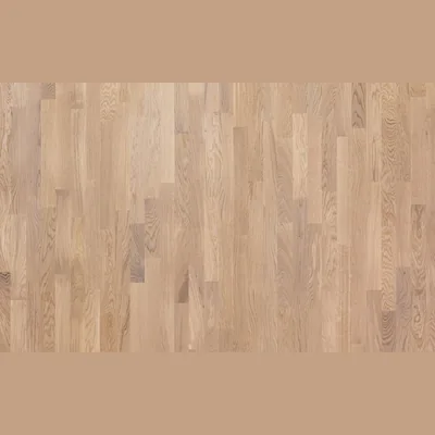 Паркетная доска Polarwood Дуб Living White Matt 3S