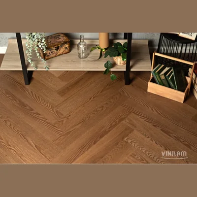Виниловый ламинат VINILAM PARQUET HERRINGBONE 6,5 мм IS11200 Паркет Винсент (2,07) — Упаковка (2,07м2)