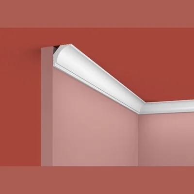 Потолочный плинтус Cosca Decor KX019, 30х30x2000, экополимер