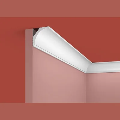 Потолочный плинтус Cosca Decor KX016, 43х43x2000, экополимер