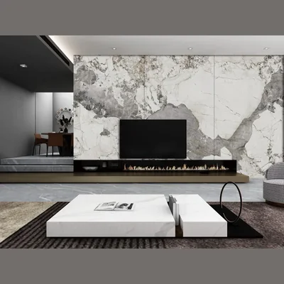 Керамогранит NTCeramic Atlas Wide Calacatta Black NTT3012P