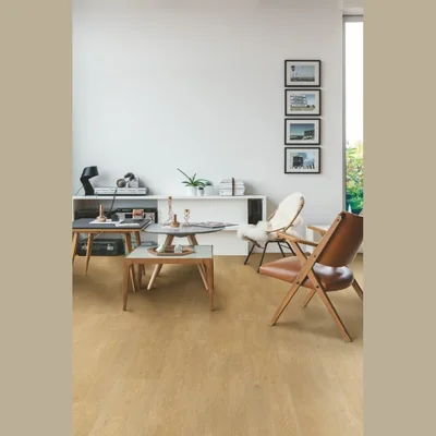 ПВХ плитка Quick-Step Vinyl Flex Liv Дуб сатиновый средний натуральный SGSPC20311 (1219,2x184,15x2,5 мм)