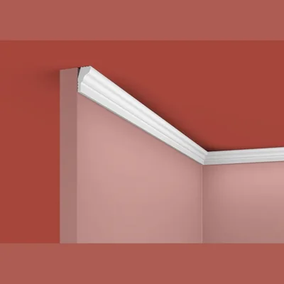 Потолочный плинтус Cosca Decor KX010, 25х15x2000, экополимер