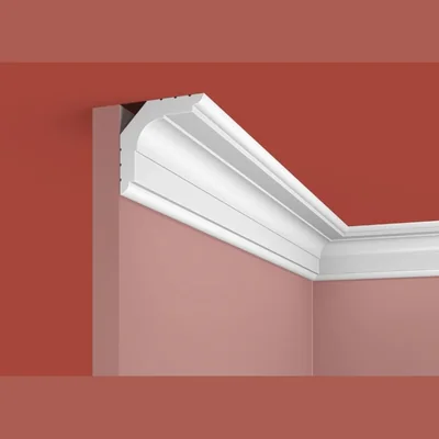 Потолочный плинтус Cosca Decor KX006, 60х60x2000, экополимер