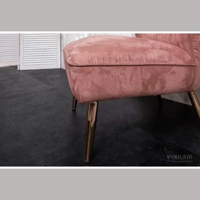 Виниловый ламинат CERAMO VINILAM STONE 6 мм 61607 Сланцевый Черный (2,209) — Упаковка (2,209м2)