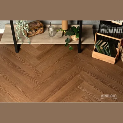 Виниловый ламинат VINILAM PARQUET HERRINGBONE Glue GD11200 Паркет Винсент Glue (2,5) — Упаковка (2.79м2)
