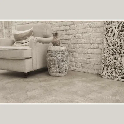 Виниловый ламинат CERAMO VINILAM STONE 8 мм 61603 Бетонная смесь (2,65)