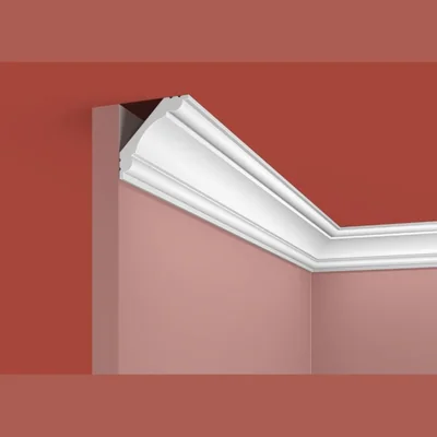 Потолочный плинтус Cosca Decor KX001, 50x50x2000, экополимер