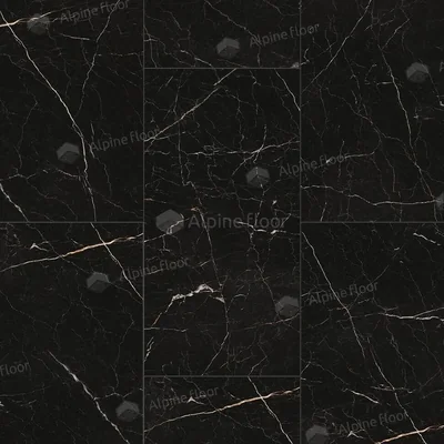 Кварцвиниловая плитка Alpine Floor Stone Mineral Core Неро ЕСО 4-27 — Упаковка (2.232м2)