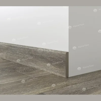 Напольный плинтус Parquet Light Венге Грей SK 13-8 (2200х80х12.5мм)