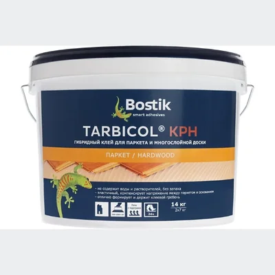 Гибридный клей для многослойного паркета Bostik TARBICOL KPH 14 кг